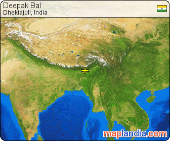 Deepak Bal satellite map