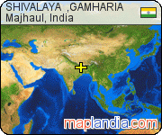 SHIVALAYA  ,GAMHARIA satellite map