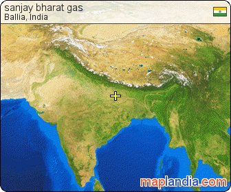 sanjay bharat gas satellite map
