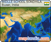 MIDLLE SCHOOL SONDHILA  satellite map
