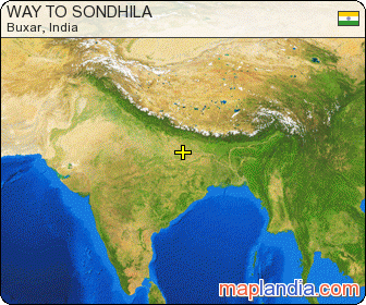 WAY TO SONDHILA  satellite map