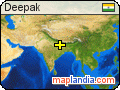Deepak's map homepage