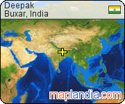 Deepak's map homepage