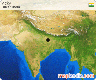 vicky's map homepage