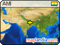 AMI satellite map