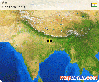 AMI satellite map