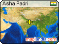Asha Padri satellite map