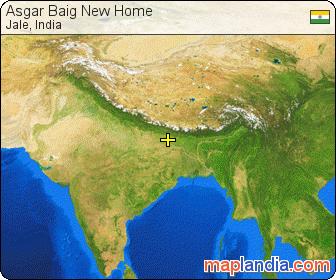 Asgar Baig New Home satellite map