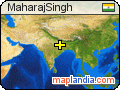  MaharajSingh satellite map