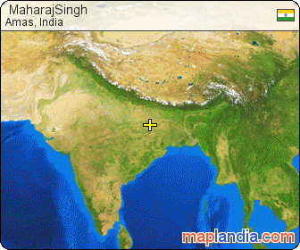  MaharajSingh satellite map