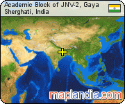 Academic Block of JNV-2, Gaya satellite map