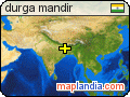 durga mandir satellite map