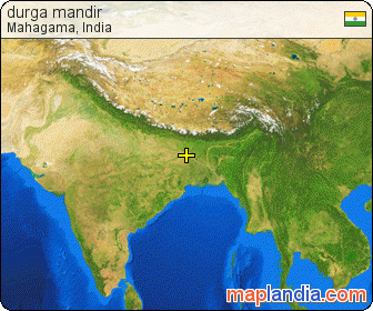durga mandir satellite map