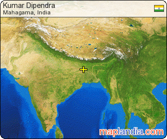 Kumar Dipendra satellite map