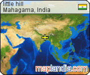 little hill satellite map