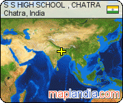 S S HIGH SCHOOL , CHATRA satellite map