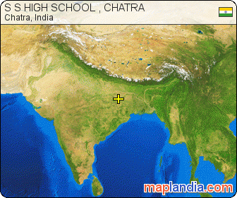 S S HIGH SCHOOL , CHATRA satellite map