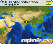 JAIN TEMPLE AT KOLHUA PAHAD satellite map