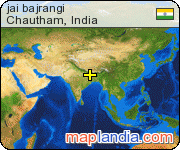 jai bajrangi satellite map