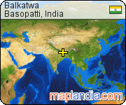 Balkatwa satellite map