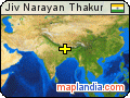 Jiv Narayan Thakur satellite map
