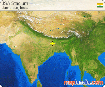 JSA Stadium satellite map