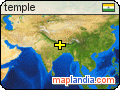 temple satellite map