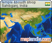 temple &boudh stoop satellite map