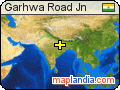 Garhwa Road Jn satellite map