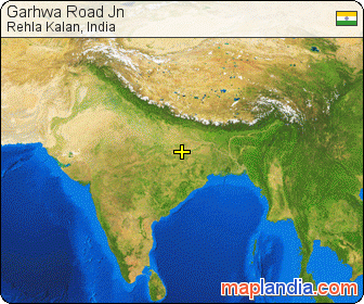 Garhwa Road Jn satellite map