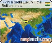 Ridhi n Sidhi Luxury Hotel satellite map