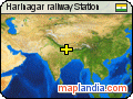 Harinagar railway Station satellite map