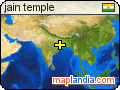 jain temple satellite map