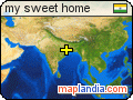 my sweet home satellite map