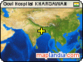 Govt Hospital KHARSAWAN satellite map