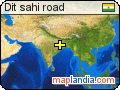 Dit sahi road satellite map