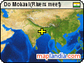 Do Mohani(Rivers meet) satellite map