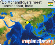 Do Mohani(Rivers meet) satellite map