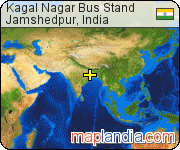 Kagal Nagar Bus Stand  satellite map