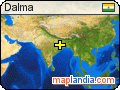 Dalma satellite map