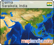 Dalma satellite map