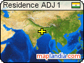 Residence ADJ 1 satellite map