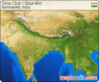 Girja Char / Girja Mor satellite map