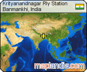 Krityanandnagar Rly Station satellite map