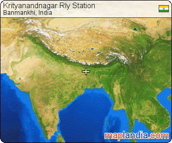 Krityanandnagar Rly Station satellite map