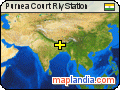 Purnea Court Rly Station satellite map