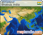 akhlaspur satellite map