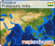 Surjapur satellite map