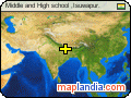 Middle and High school ,Isuwapur. satellite map