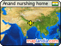 Anand nurshing home satellite map